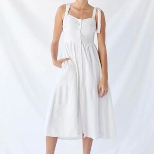 EUC Urban Outfitters linen dress